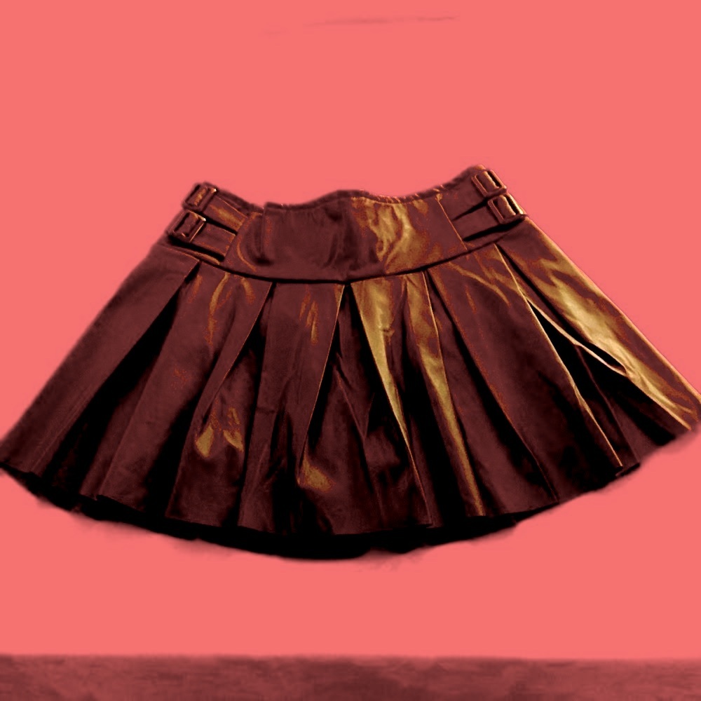 🔥Pleather Skort w/ Buckles🔥